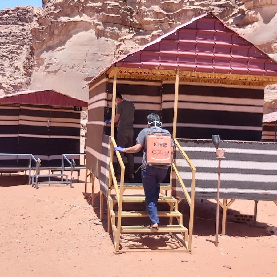 Rainbow Camp Hotel Wadi Rum Exterior foto